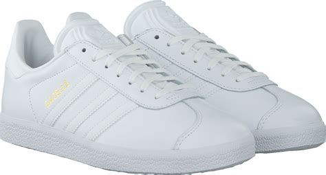 adidas gazelle wit leer dames|Adidas gazelle white.